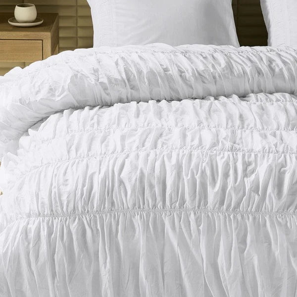 Ruffle Duvet Cover Set - Lady of the Lake