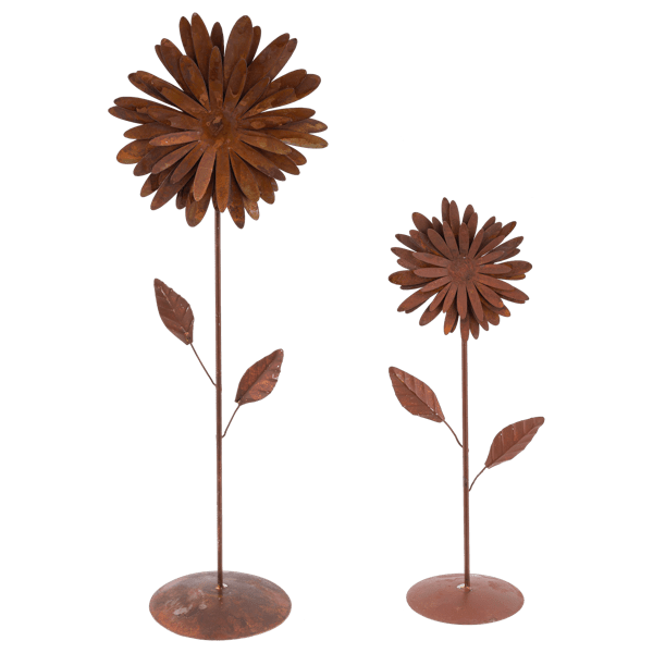 Rusted Flower Figurine - Lady of the Lake