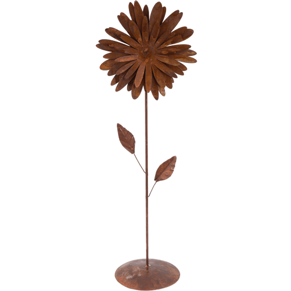 Rusted Flower Figurine - Lady of the Lake
