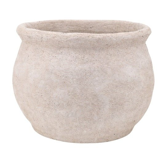 Rustic Urn Shaped Plant Pot - Lady of the Lake