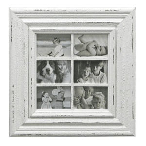 Rustic Wood Collage Photo Frame