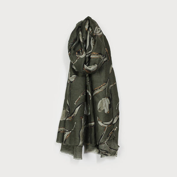 Scarf - Autumn Floral - Lady of the Lake