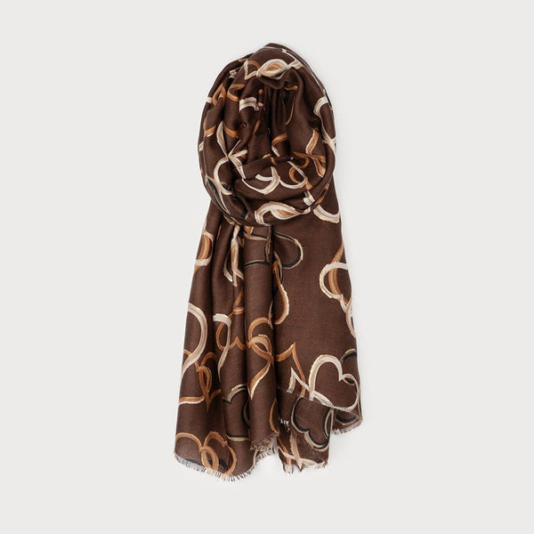 Scarf - Interlaced Hearts - Lady of the Lake