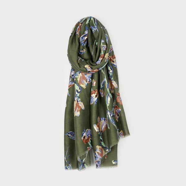 Scarf - Modern Floral - Lady of the Lake