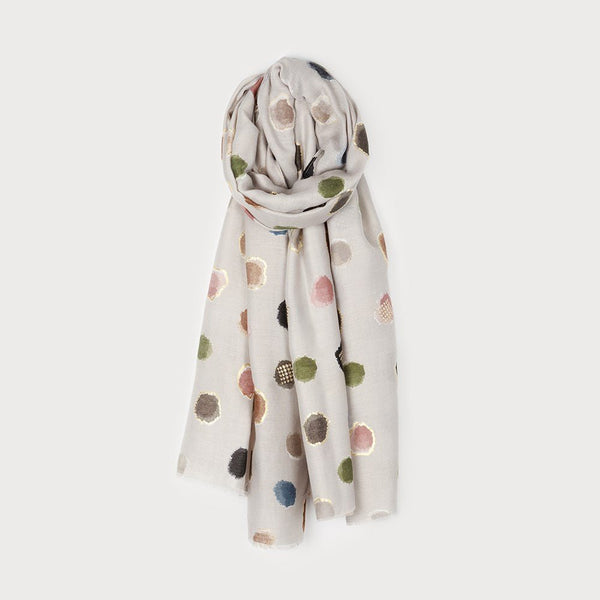 Scarf - Multi Polka Dots - Lady of the Lake