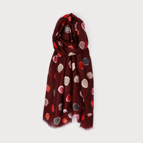 Scarf - Multi Polka Dots - Lady of the Lake