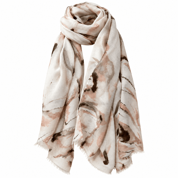 Scarf - Two Toned Butterfly Print - Lady of the Lake