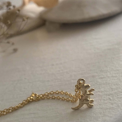 Scotty Tiny T - Rex Dinosaur Charm Necklace - Lady of the Lake
