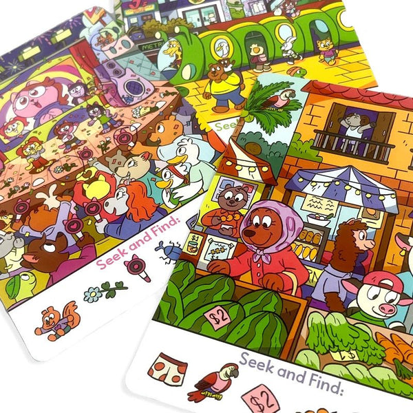 Seek & Find Activity Cards - Set of 24 - Lady of the Lake