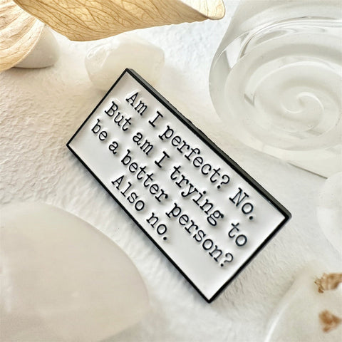 Self Improvement Enamel Pin - Lady of the Lake