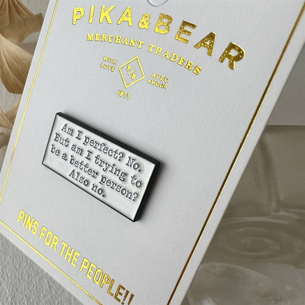 Self Improvement Enamel Pin - Lady of the Lake