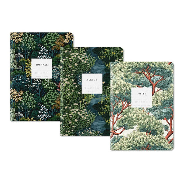Set No. 6 - Set of 3 Notebooks - Lady of the Lake