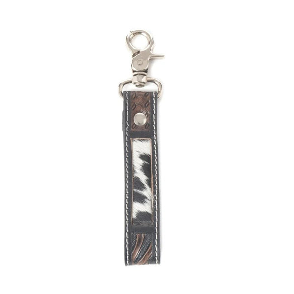 Shadowhorn Hairon Key Chain In Midnight Snow - Lady of the Lake