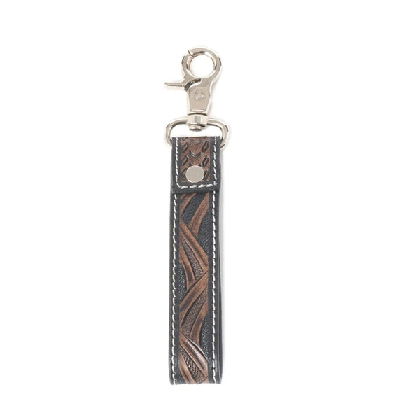 Shadowhorn Hairon Key Chain In Midnight Snow - Lady of the Lake