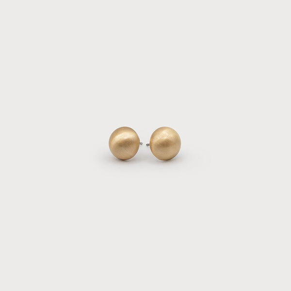 Shelby Button Stud Earrings