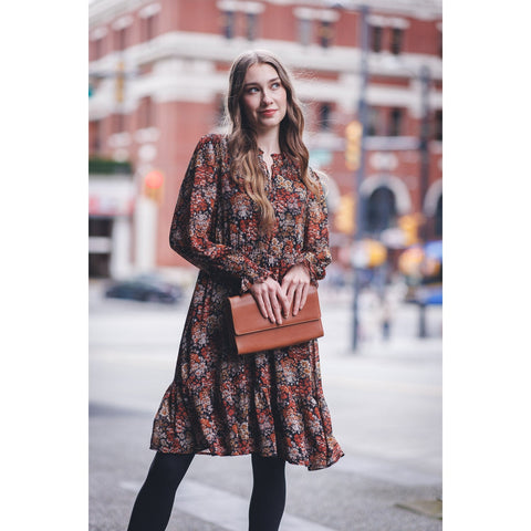 Sienna Autumnal Floral Dress