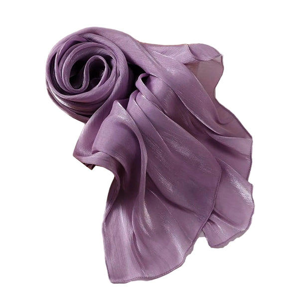 Silk Feeling Scarf - Solid Colour - Lady of the Lake