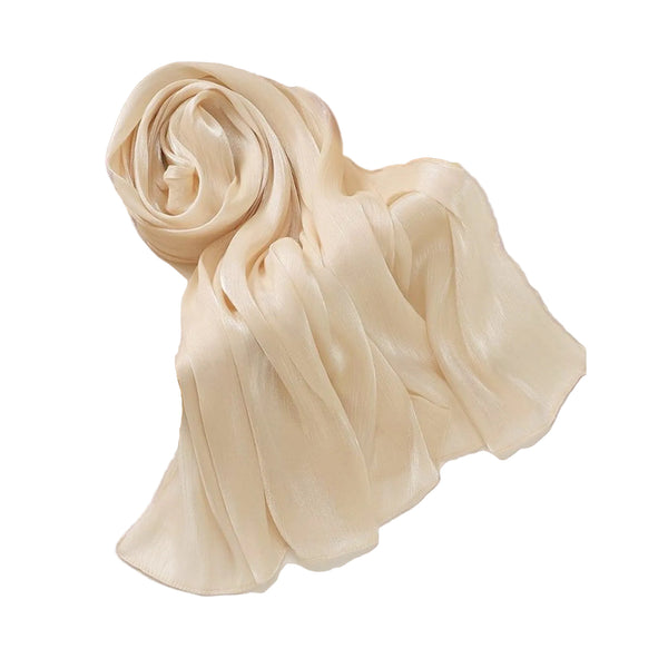 Silk Feeling Scarf - Solid Colour - Lady of the Lake