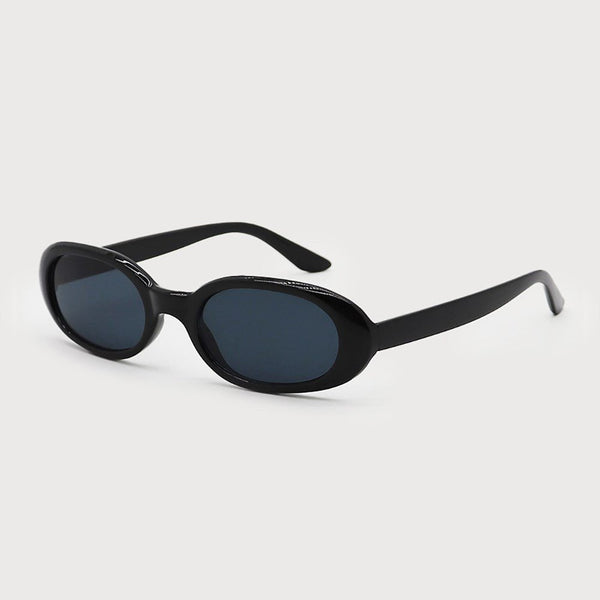 Simone Slim Oval Sunglasses - Lady of the Lake