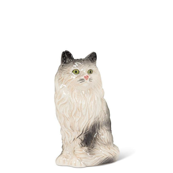 Sitting Persian Cat Bud Vase - Lady of the Lake