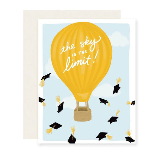 Sky Is The Limit - Greeting Card - Graduation