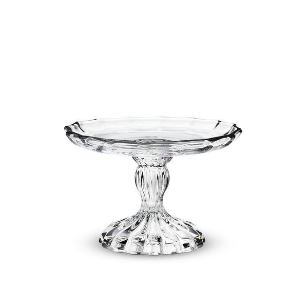 Small Embossed Pedestal Plate - Lady of the Lake
