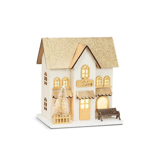 Small Glitter Toy Shop With LED Lights - Lady of the Lake