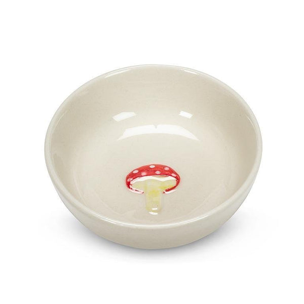 Small Trinket Dish With Mushroom