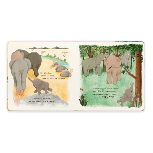 Smudge The Littlest Elephant - Hardcover Book - Lady of the Lake