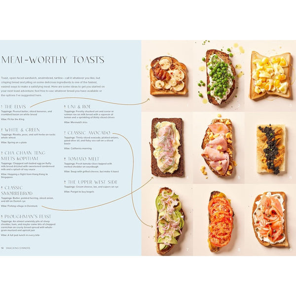 Snacking Dinners - Hardcover Book - Lady of the Lake