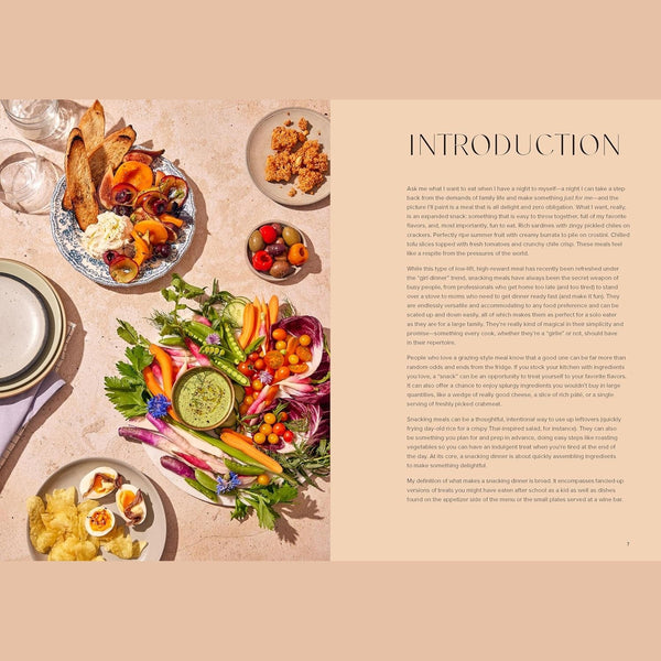 Snacking Dinners - Hardcover Book - Lady of the Lake