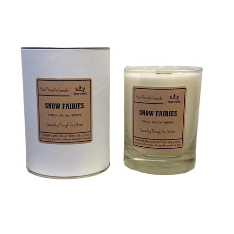 Snow Fairies Timberflame Candle