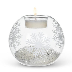 Snowflake & Snow Ball Votive