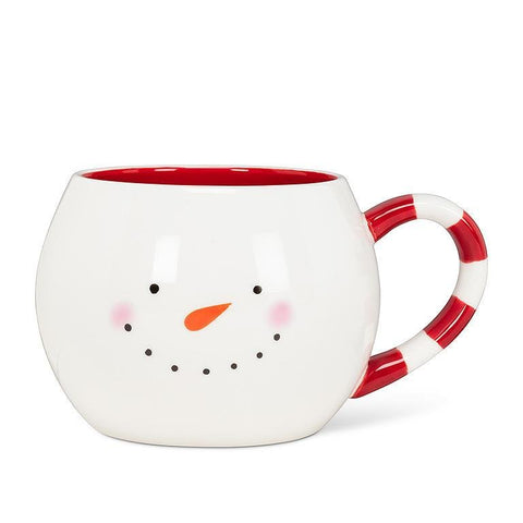 Snowman Face Ball Mug