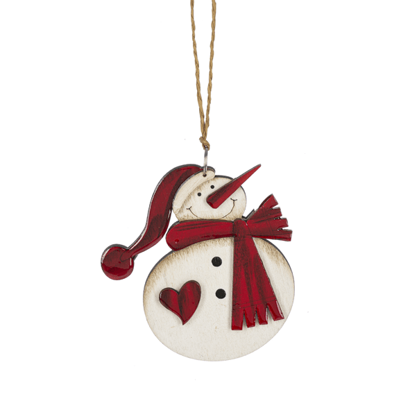 Snowman Ornament - Lady of the Lake