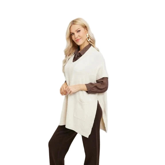 Sofia Short Sleeve Sweater - Lady of the Lake