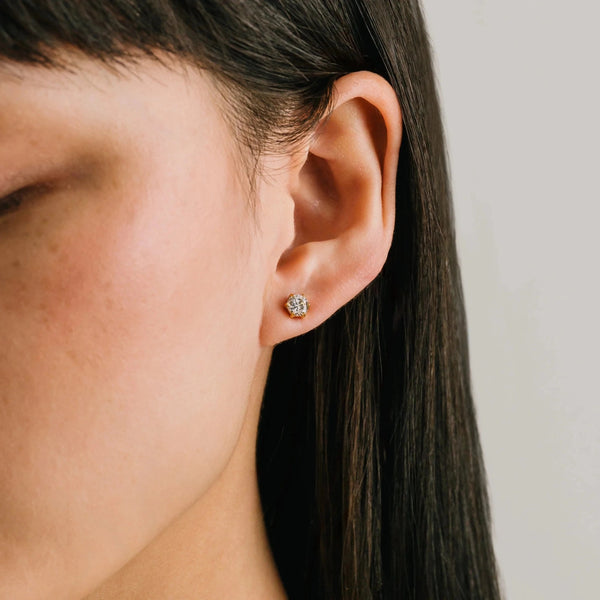Sol CZ Stud Earrings - Lady of the Lake