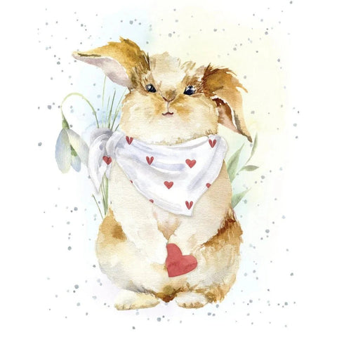 Some Bunny Loves You - Enclosure Greeting Card - Valentine's