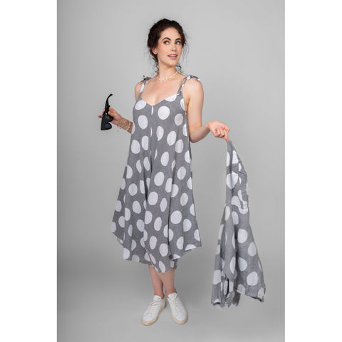 Sophia Stripe & Dot Romper - Lady of the Lake