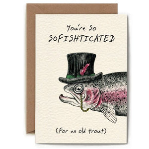 Sophisticated - Greeting Card - Birthday