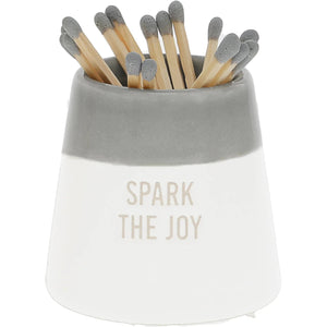 Spark the Joy - 2.25" Match Holder and Matches