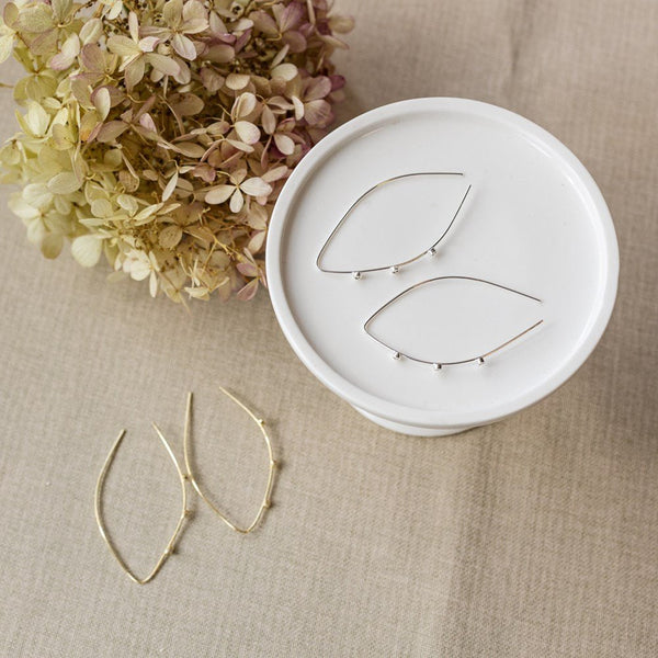 Sparkling Arc Earrings - Lady of the Lake