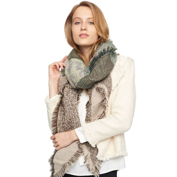 Speckled Fringe Scarf - Lady of the Lake