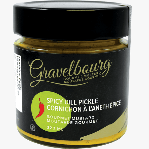 Spicy Dill Pickle Gourmet Mustard - Lady of the Lake