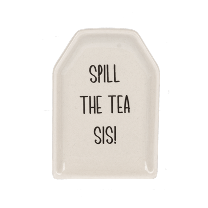 Spill The Tea Sis! - Tea Bag Holder & Teaspoon Set - Lady of the Lake