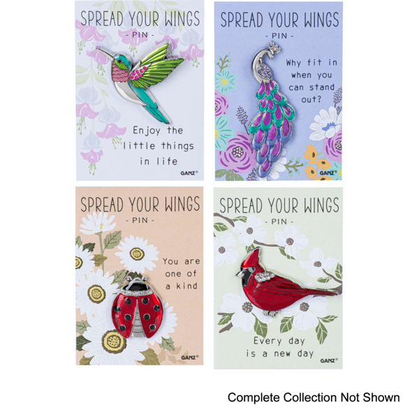 Spread Your Wings Pin