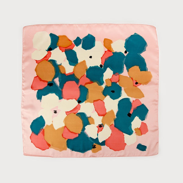 Square Scarf - Mod Floral - Lady of the Lake