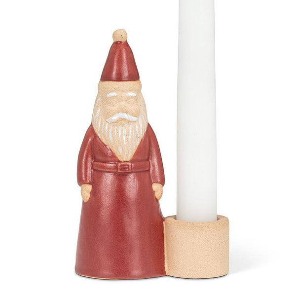 Standing Santa Taper Holder