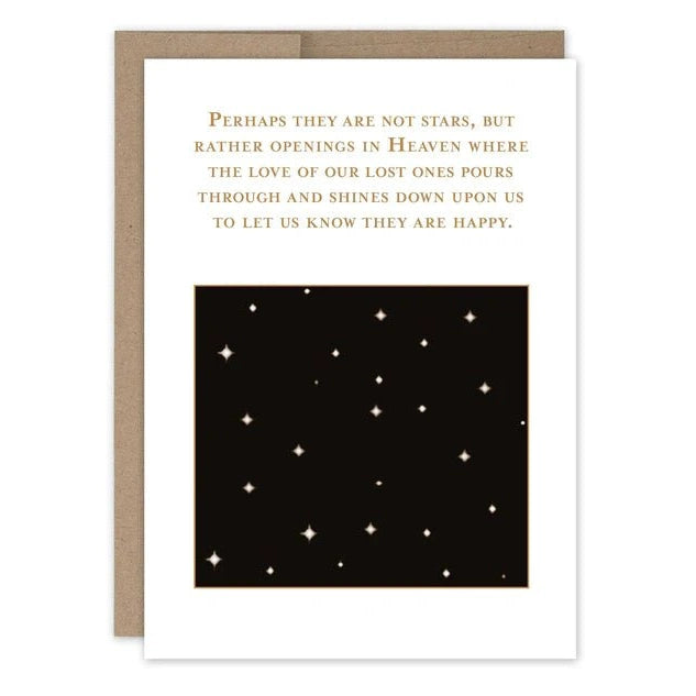 Stars In Heaven - Greeting Card - Sympathy