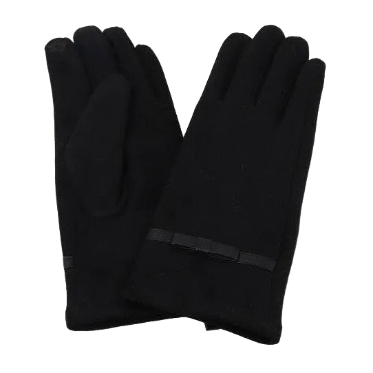Stitched Bow Touch Screen Glove - Lady of the Lake